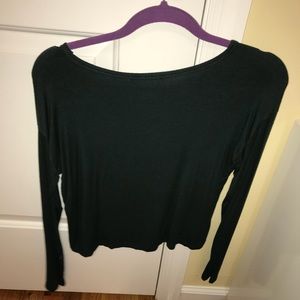 SUPER SOFT Brandy Melville cropped long sleeve